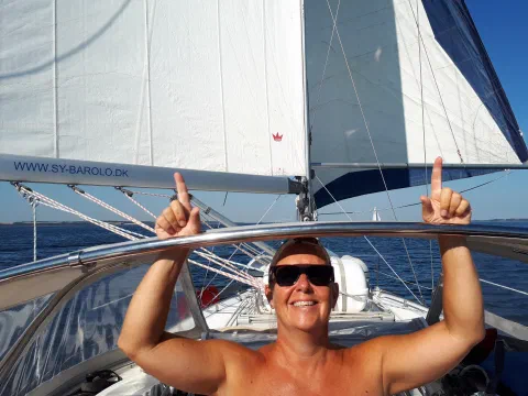 Skipperinden nyder sidste etape