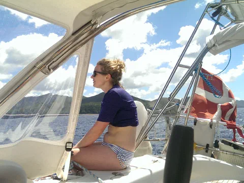 Kristina “bøffer” på Barolo