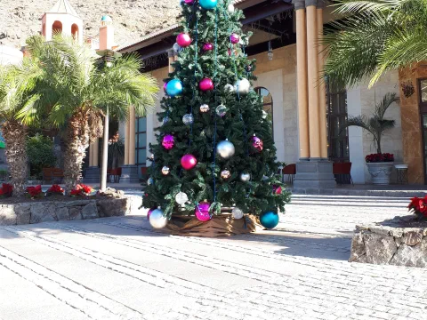 Juletræ i Puerto Mogan