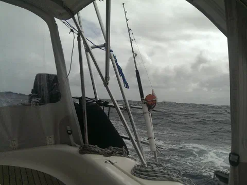 En tanker kom forbi på vej til Venezuela