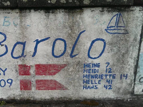Barolo’s gamle maleri fra 2009. Det trænger til en opfriskning.
